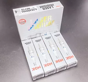 4pcs LASER IRIDIUM Spark Plugs for ngk ILZKAR8H8S 95112 Fit Honda Civic 1.5L L4 - Picture 1 of 1