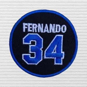 Fernando Valenzuela Memorial Jersey Patch - Los Angeles Dodgers 2.25" - Picture 1 of 2