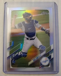 Will Smith 2021 Topps Chrome Baseball Refractor Los Angeles Dodgers #30 - Bild 1 von 4