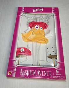 Vintage 1996 Barbie Fashion Avenue Boutique #14980 Pink/Orange Dress Set, NIB - Picture 1 of 2