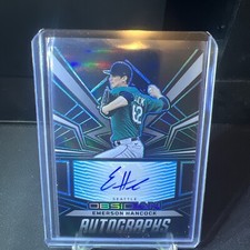 2023 Chronicles Obsidian Blue Etched Auto Emerson Hancock /49