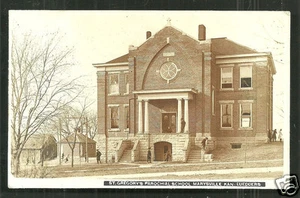 Marysville rppc St Gregory’s Parochial School Kansas Briefmarke 1920 - Bild 1 von 1