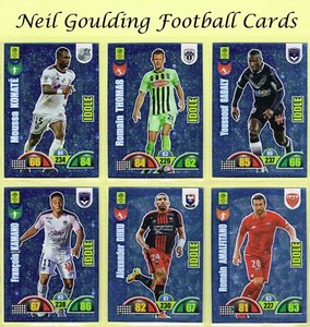 Panini LIGUE 1 (FRANCE) 2018-2019 ☆ IDOLE ☆ Football Cards #361 to #396