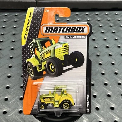 Matchbox MBX 2013 - tractor - nuevo en tarjeta Foto 1 de 4