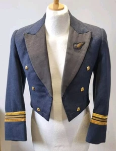 Vintage Original  QEII No.5  Navigator Squadron Leader Mess Dress Jacket - Picture 1 of 12