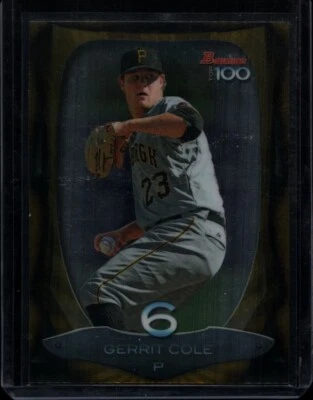2013 Bowman Top 100 Prospects Gerrit Cole Pittsburgh Pirates #BTP-6 - Image 1 of 2