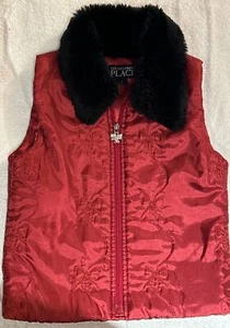 Children’s Place Girls Holiday Vest Size 5/6 - Picture 1 of 5