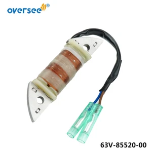 63V-85520 Outboard Charge Coil For Yamaha Outboard Motor Parts 2T 9.9HP 15HP  - Picture 1 of 5