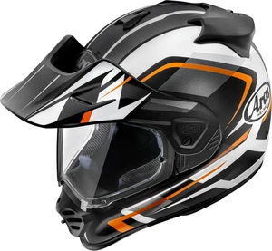 Arai XD-5 Discovery Dual Sport Motorcycle Helmet Orange Frost - Picture 1 of 2