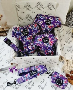 Pet Pooch Boutique Purple Country Cowgirl Dog Harness: Small, Medium & Large - Picture 1 of 3