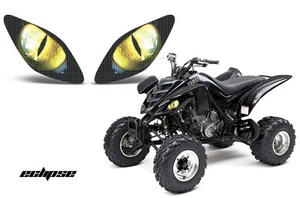 Yamaha Raptor 700 YFZ 450 350 YFZ450 cuatro faros pegatinas gráficos ojos - Imagen 1 de 2