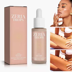 Zeria Drops Sunless Tanning Drops Natural Self Tanning Drops Sun-Kissed Glow~ - Picture 1 of 19