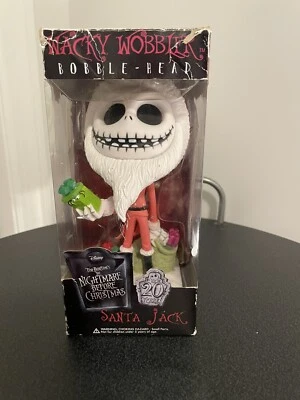Funko SANTA JACK Pesadilla antes de Navidad Wacky Wobbler Bobblehead Nuevo-  Foto 1 de 4