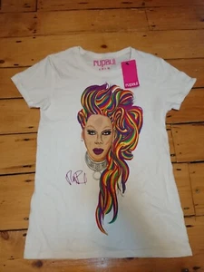 Rupaul T Shirt Top Small Drag Race Gay LGBT Pride Rainbow Pride Primark Neu  - Bild 1 von 5
