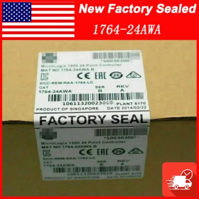 NEW Allen Bradley 1764-24AWA /B MicroLogix Base 1500 120VAC Power Input Module - Image 1 of 4