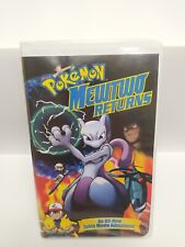Pokémon: Mewtwo Returns VHS 2001 Clamshell NMT RARE FREE SHIPPING Pokemon