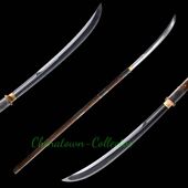 New Dragon Blade Evil Spirits Swords Hand Forged Pattern Steel Blade Sharp  #0047