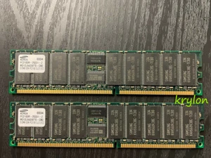 Samsung 1GB (2x512MB) DDR-2100 ECC Server Memory RAM CL2.5 Matched Pair Kit - Picture 1 of 2