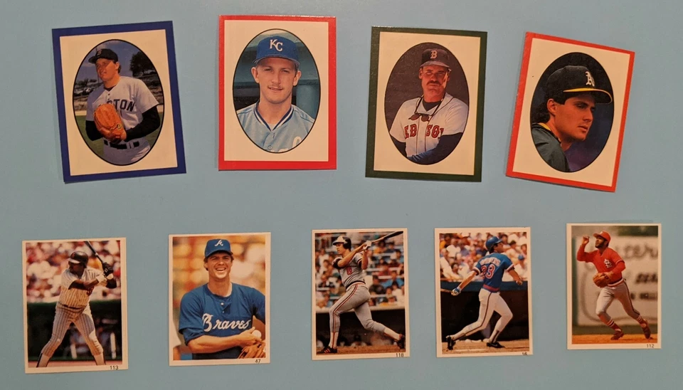 1987 1988 1989 1990 Red Foley Sticker - U Pick the Player - Image 1 of 1