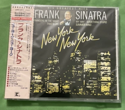 Frank Sinatra New York, New York Japan CD WPCP-3603 Still Sealed with Obi Strip - Image 1 of 4