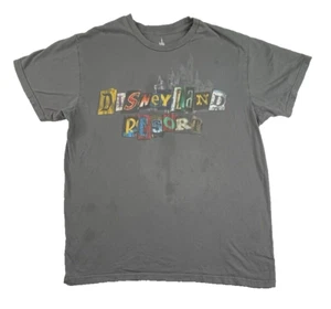 Disneyland Resort Vintage Style Castle T-Shirt Herren L dunkelgrau verwaschen - Bild 1 von 7
