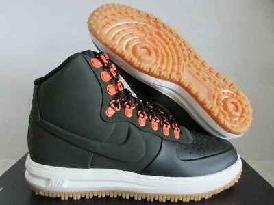 NIKE LUNAR FORCE 1 DUCKBOOT '18 NEGRO-VERDE SEQUOYA-VELA TALLA 8.5 [BQ7930-004] Foto 1 de 4