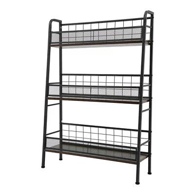 Schallplatten Aufbewahrung 3 Etagen Schallplatten Regal Schallplatten Ständer - Bild 1 von 4