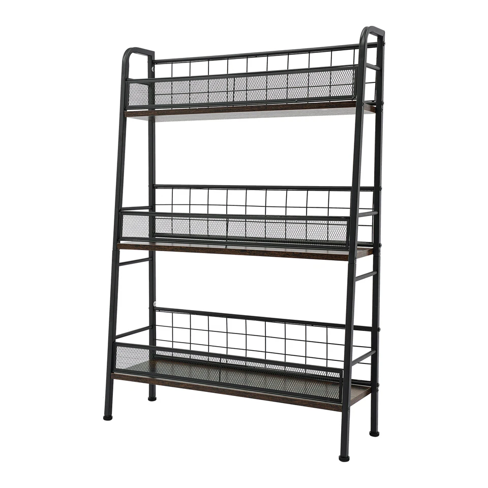 Schallplatten Aufbewahrung 3 Etagen Schallplatten Regal Schallplatten Ständer - Bild 1 von 4