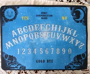 Ouija Board Neoprene Spirit Board Completo Rotolabile Facile da Viaggio 12" x 16" - Foto 1 di 6