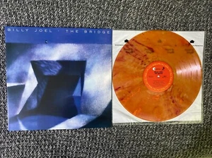 Billy Joel Lp The Bridge 2016 N. M Orange/ Red Swirl Vinyl Rare Limited Editi - Picture 1 of 7