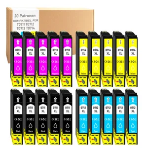 20x Cartuchos de impresora para Epson Stylus SX410 SX415 SX510W Multipack - Imagen 1 de 6