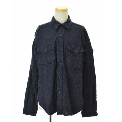 ENGINEERED GARMENTS CPO Shirt Jacket Jacquard M Medium Cotton #EK BDA - Image 1 of 4
