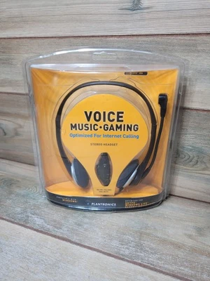 Plantronics Voice Music Gaming Stereo Headset Audio 326 - Image 1 of 4