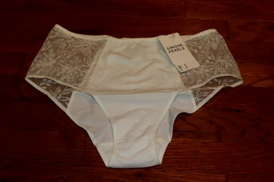 全新带标签 Simone Perele Singuliere 复古短裤 尺寸 M MSRP 70!!! — 第 1/4 张图片