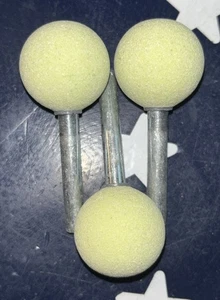 (3) Norton 1" verglaste Kugel A25 montiert 80G Keramik 61463677680 MH67A25P77680 - Bild 1 von 9