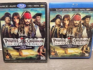 Pirates Of The Caribbean Blu Ray Dvd Limited 3D Edition 5 Disc Combo Pack - Bild 1 von 24