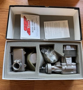 Super Tiger RC Engine, S3000 “K” Larg Carb. (NIB) W/Super Tiger Silence Muffler - Picture 1 of 15