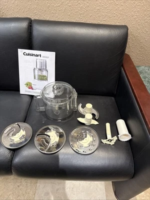 Cuisinart Pro Custom 11 Food Processor Attachments DLC-8S w Manual No Motor - Image 1 of 4