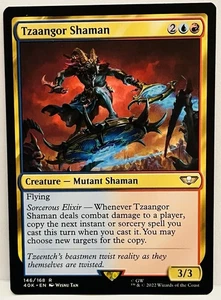 Tzaangor Shaman -#146-MTG- Universes Beyond: Warhammer 40,000-Regular-LP - Picture 1 of 2