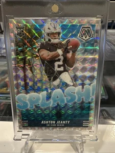2025 Panini Mosaic Ashton Jeanty RC SPLASH Mosaic Rookie SP 🔥 Raiders - Picture 1 of 4