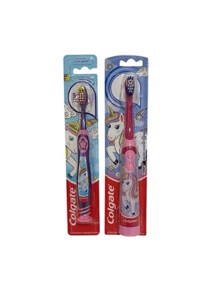 2 Colgate Cepillo de Dientes Sónico Arco Iris Unicornio Potencia Y Viaje + Tapa Cepillo de Dientes Foto 1 de 4