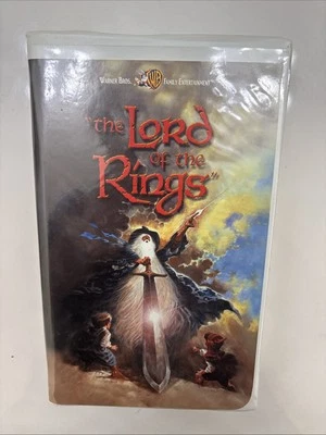 The Lord of the Rings (VHS, 2001, Clamshell) Warner Brothers WB 37406 Animated - Image 1 of 4
