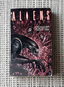 ALIENS: Labyrinth 1996 Paperback S. D. Perry Dark Horse Science Fiction Novel - Picture 1 of 12