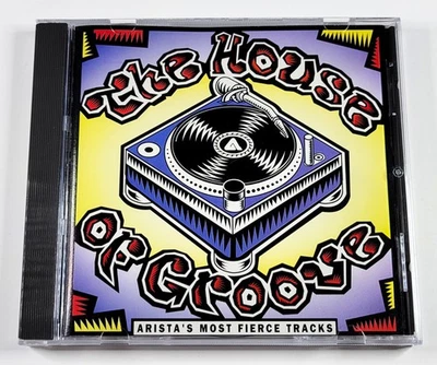 VARIOUS - The House Of Groove: Arista's Most Fierce Tracks (CD/1993 Arista) EX+ - Image 1 of 3