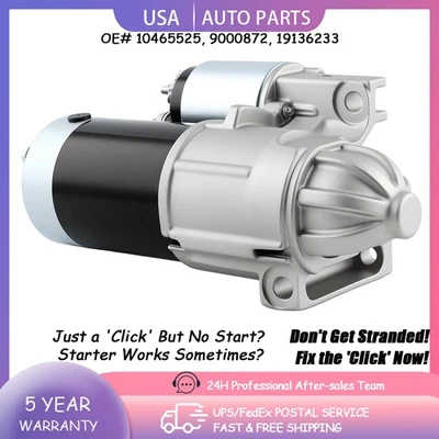 Starter For 2001-2009 Buick Allure Regal LaCrosse LeSabre Lucerne Chevy Impala - Imagem 1 de 4