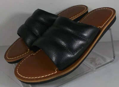 594371 SP38 YATES 男式鞋码 9 M 黑色皮革凉鞋 JOHNSTON & MURPHY — 第 1/4 张图片