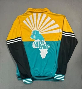 Lifted Research Group LRG Vtg Y2K Track Jacket Zip Africa Lion Sweater Shirt 3XL - Picture 1 of 17