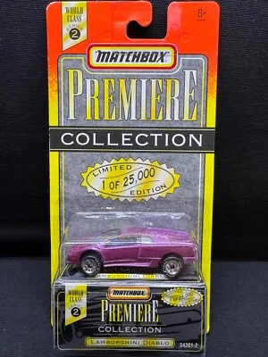 Литой коллекционный Lamborghini Matchbox Premiere ограниченный выпуск - Изображение 1 из 4