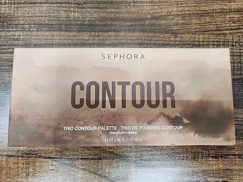 New Sephora Collection Trio Contour Face Contouring Palette MEDIUM DEEP Sealed - Image 1 of 1