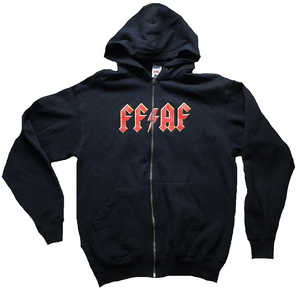 Rare Unworn Official Funeral for a Friend FFAF Rock Star Hoodie Hooded Shirt M - Image 1 of 1